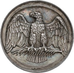 German states. Prussia. ND. Silver pricemedal. VF / XF