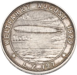 Germany. Weimar republic. 1929. On the Weltfahrt August 1929. XF