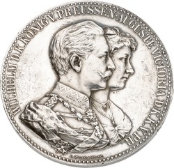 German states. Prussia. ND (1889 - 1918). On the Golden wedding. VF