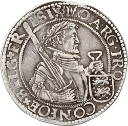 Nederlandse rijksdaalder. Friesland. 1608. VF