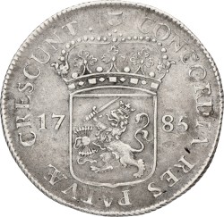 Zilveren dukaat. Utrecht. 1785. VF