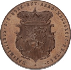 Nederland. Utrecht. 1896. Ridderhofspel Koning Maximiliaan II van Bohemen, door Utrechtse studenten. UNC