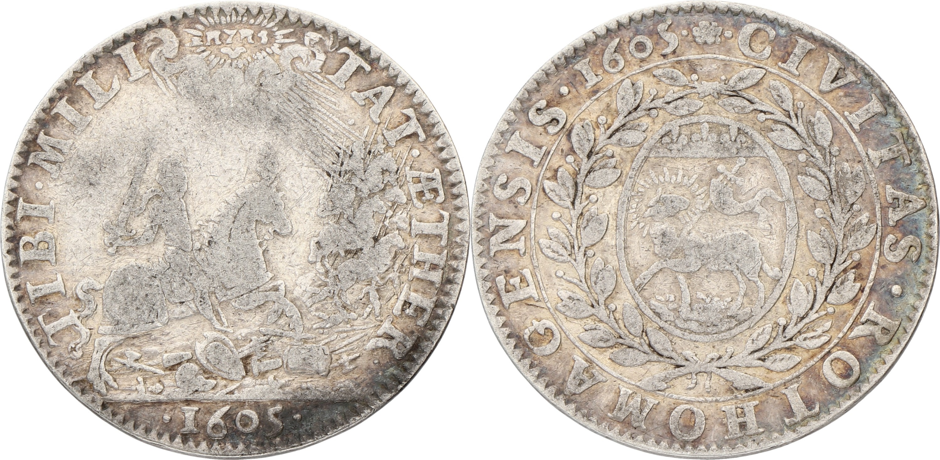 France. Rouen. 1605. Jeton. F / VF
