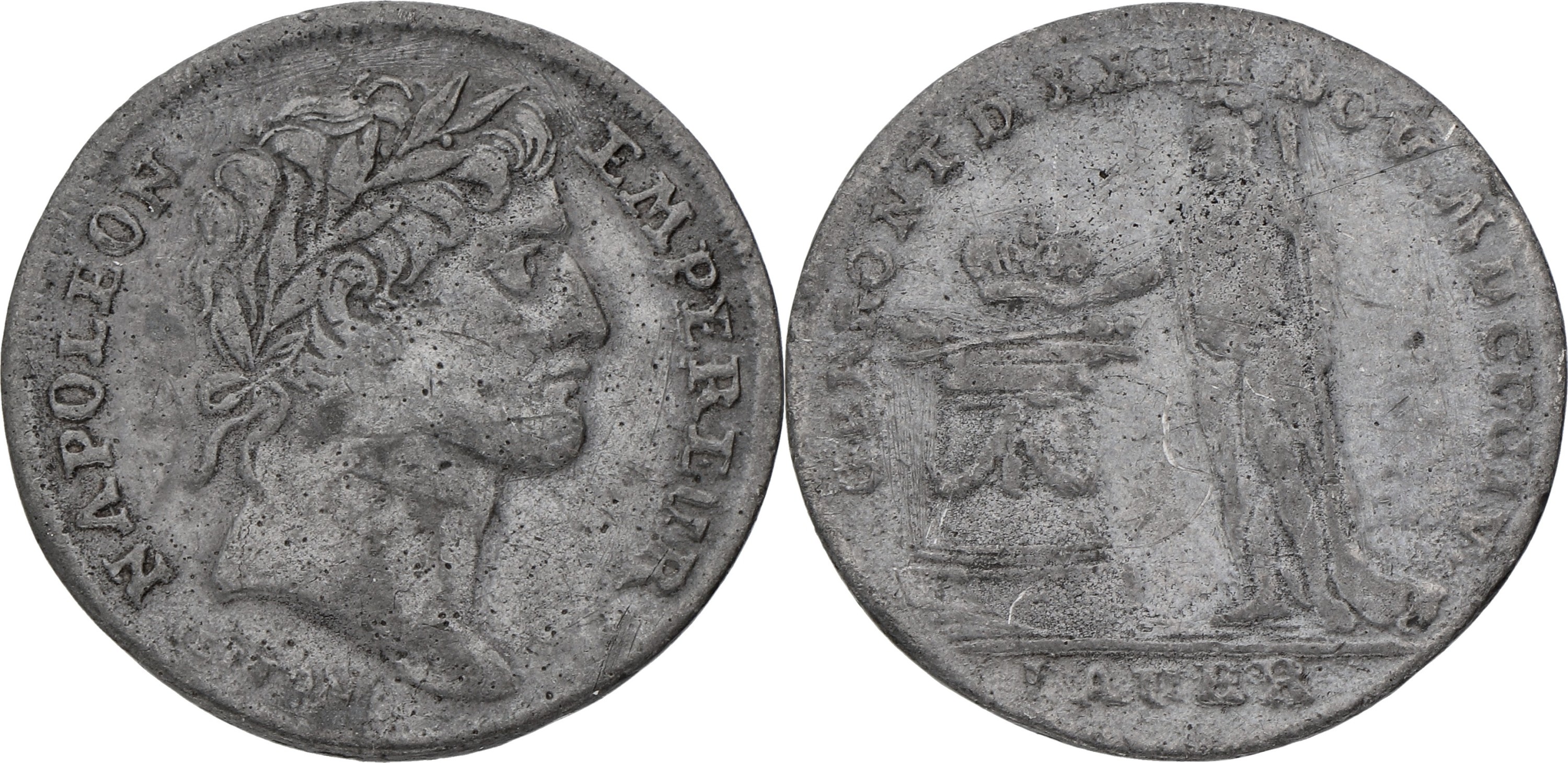 France. Empire. 1804. On the coronation of Napoleon - In lead. VF