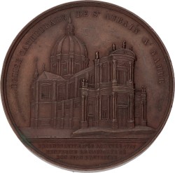 Belgium. 1846. St. Aubin's Cathedral at Namur. UNC
