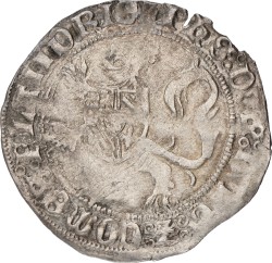 Dubbele groot Cromsteert. Vlaanderen. Filips de goede. ND (1419-1467). VF