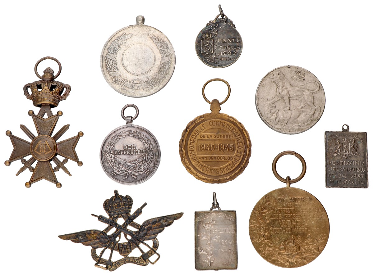 Goudwisselkantoor auction: World. 19th & 20th century. Lot (10) Mixed