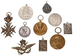 World. 19th & 20th century. Lot (10) Mixed