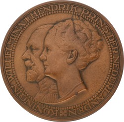 Nederland. 1926. 25 jarig huwelijk Wilhelmina en Hendrik. XF