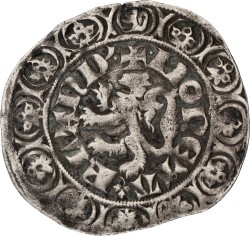 Leeuwengroot. Vlaanderen. Lodewijk van Male. ND (1346-1384). F+