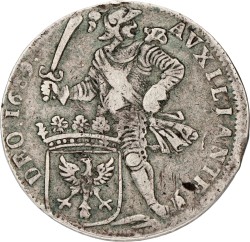 Dubbele daalder van 60 stuiver. Deventer. 1689. VF