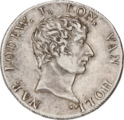 50 stuiver. Lodewijk Napoleon. 1808. VF / XF