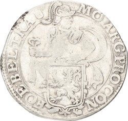 Leeuwendaalder op generaliteitsvoet. Utrecht. 1661. VF -
