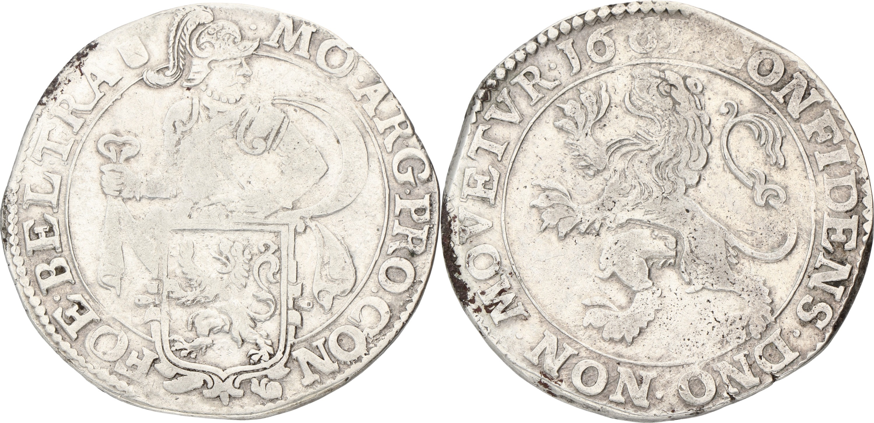 Leeuwendaalder op generaliteitsvoet. Utrecht. 1661. VF -