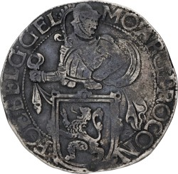 Leeuwendaalder op generaliteitsvoet. Gelderland. 1647 no mintmark. VF