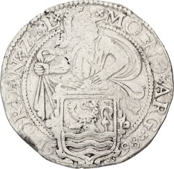 Leeuwendaalder op Zeeuwse muntvoet. Zeeland. 1598. VF