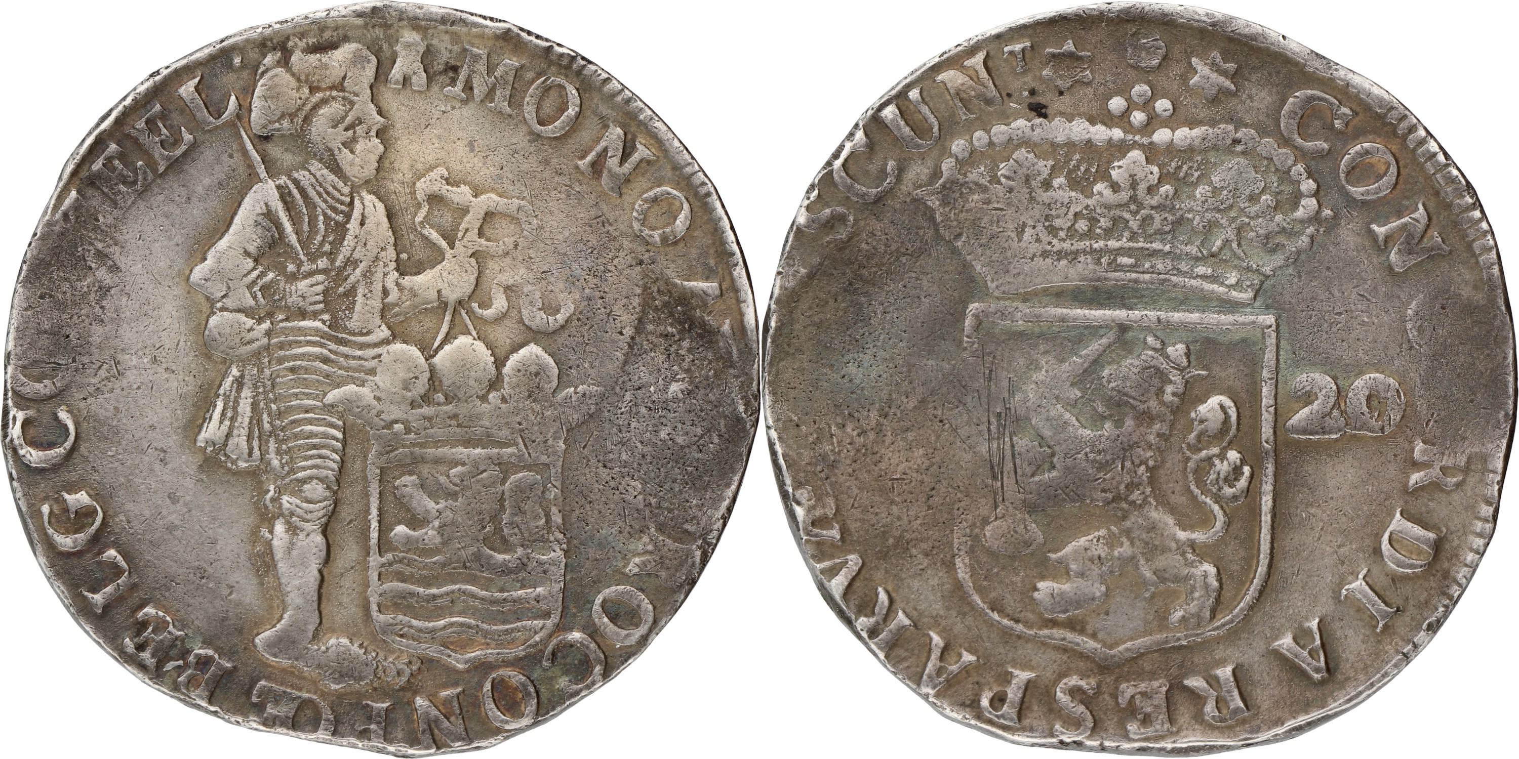 Zilveren dukaat. Zeeland. 1620. F / VF