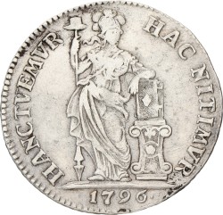 Gulden - generaliteits. Overijssel. 1796. VF