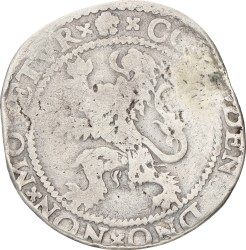 Halve leeuwendaalder op Hollandse voet. Holland. 158(?). F