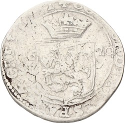 Halve Nederlandse rijksdaalder. West-Friesland. 1620. F +