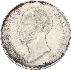 2½ Gulden. Willem II. 1848. XF