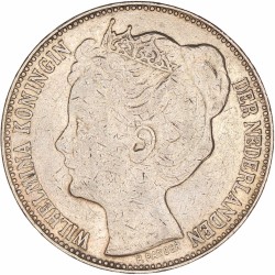 2½ Gulden Wilhelmina 1898. Zeer fraai -.