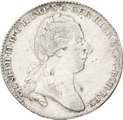 Kronenthaler. Brabant. Brussel. Joseph II. 1785. VF +