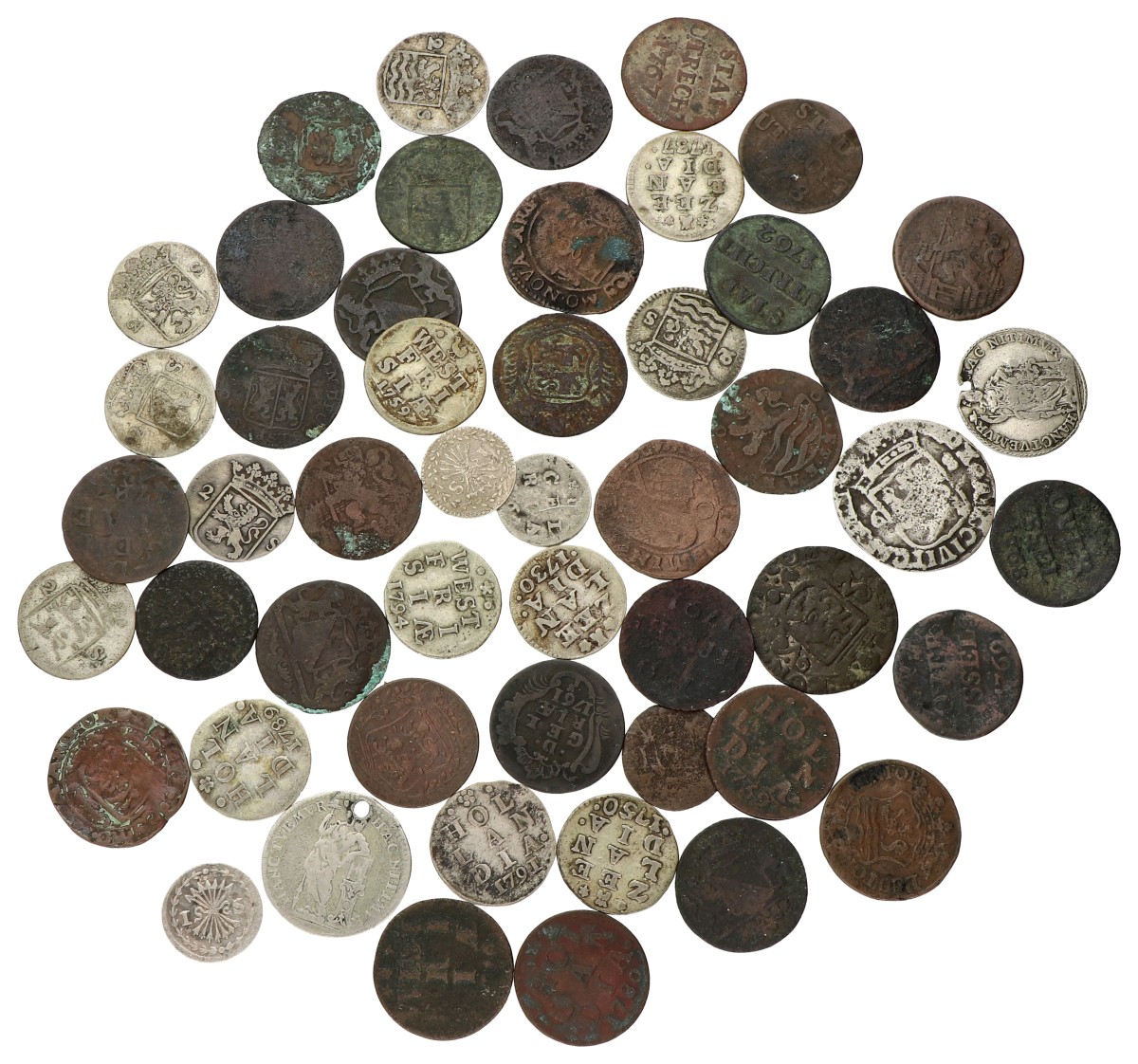 Lot (51) Gemixed lot. Average VF