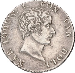 50 Stuiver. Lodewijk Napoleon. 1808. VF / XF