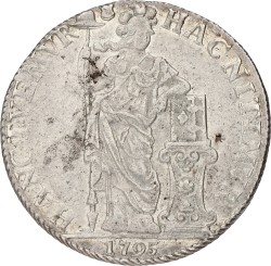 3 gulden - generaliteits. Utrecht. 1795. VF / XF