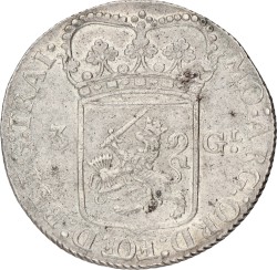 3 gulden - generaliteits. Utrecht. 1795. VF / XF