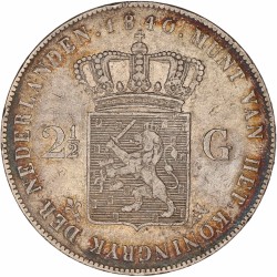 2½ Gulden Willem I 1840. Zeer Fraai -.