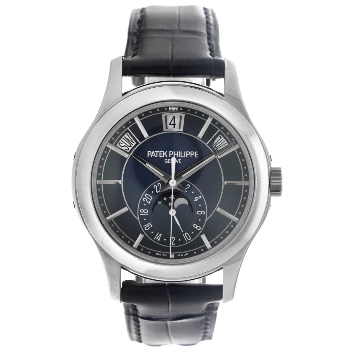 Patek Philippe Annual calendar 18K. 5205G-013 - Heren horloge - 2021