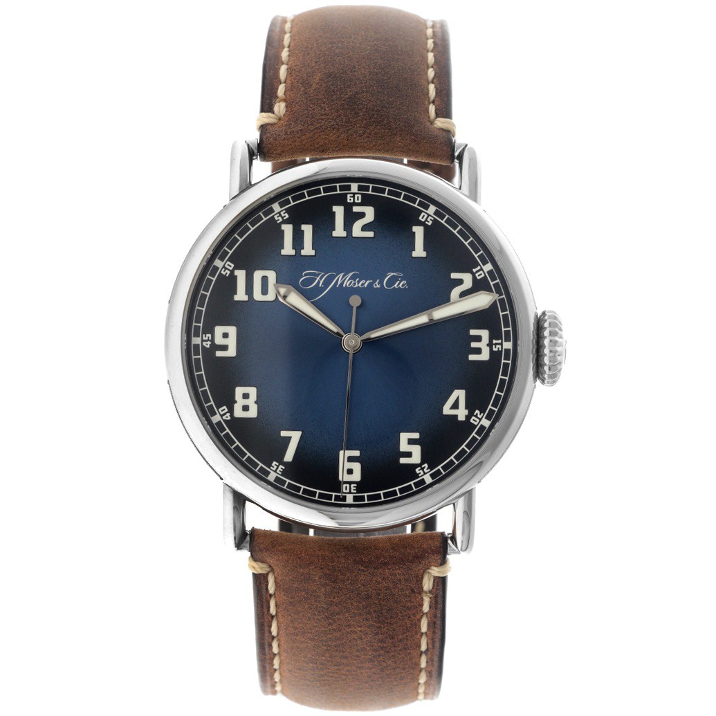 H. Moser & Cie. Heritage Centre Seconds Funky Blue 8200-1201 - Heren horloge - 2022