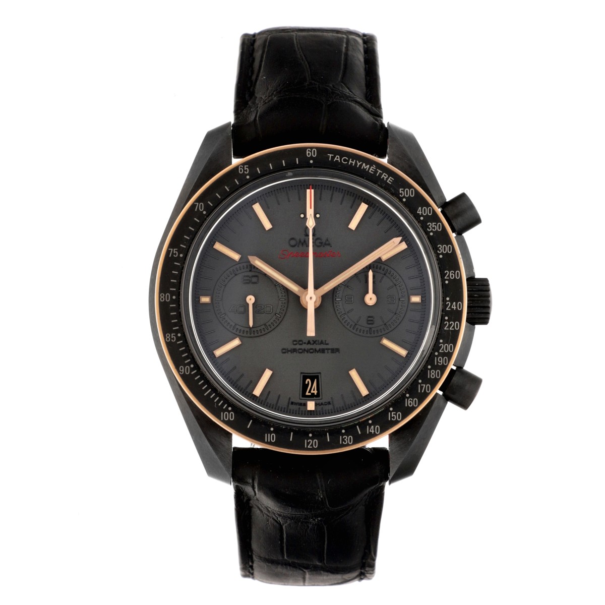 No Reserve - Omega Speedmaster Dark Side Of The Moon 31163445106001 - Heren horloge