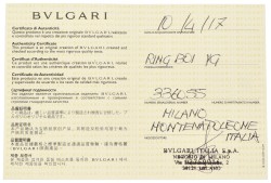 Bvlgari 18K geelgouden B.zero1 one-band ring