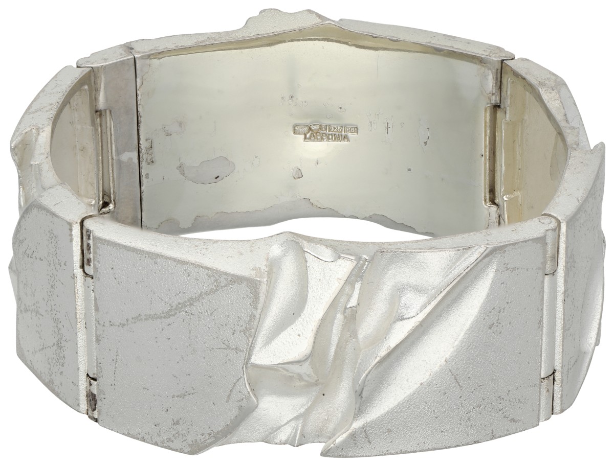 Lapponia sterling zilveren 'Ylläs' armband door Björn Weckström 