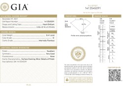 0.41 ct. Heart Brilliant GIA certified natural diamond