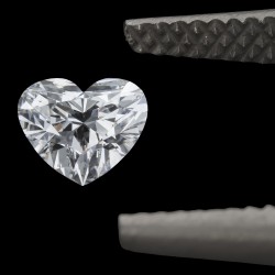 0.41 ct. Heart Brilliant GIA certified natural diamond