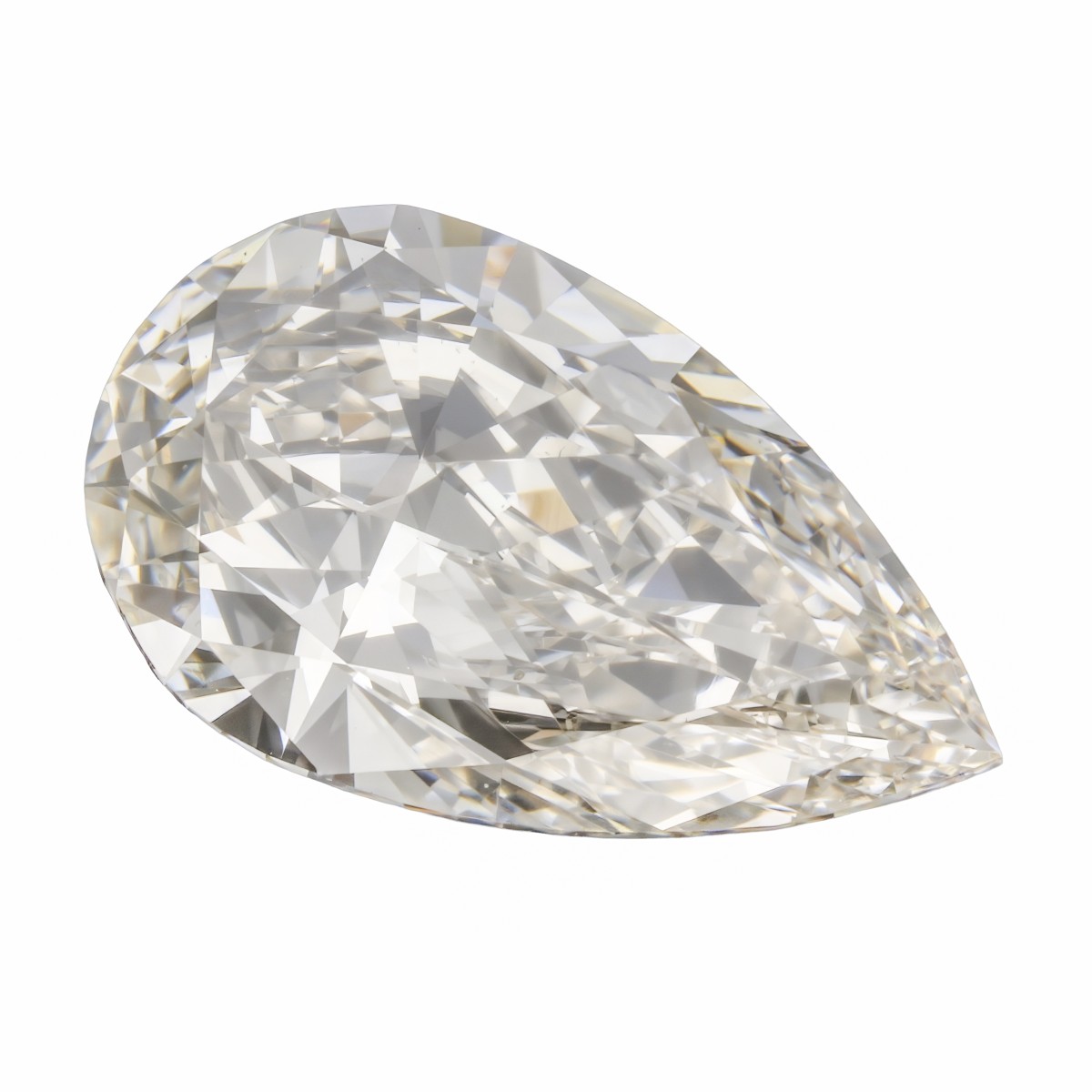 0.47 ct. Pear HRD certified natural diamond
