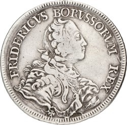 German states. Prussia. Friedrich 'the Great' II. Thaler. 1751 B. VF -