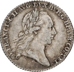 Austrian Netherlands. 1794. Jeton - Inaugeration of Franz II. VF / XF