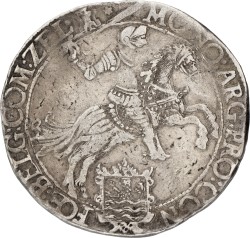 Dukaton of zilveren rijder. Zeeland. 1661. VF