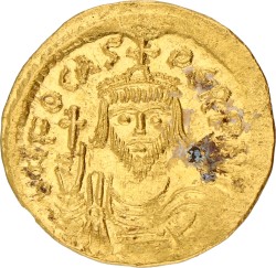 Byzantine Empire. Constantinople. Phocas. Solidus. ND (602 - 610 AD). F