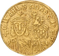 Byzantine Empire. Constantinople. Theophilus. Solidus. ND (829 - 842 AD). VF