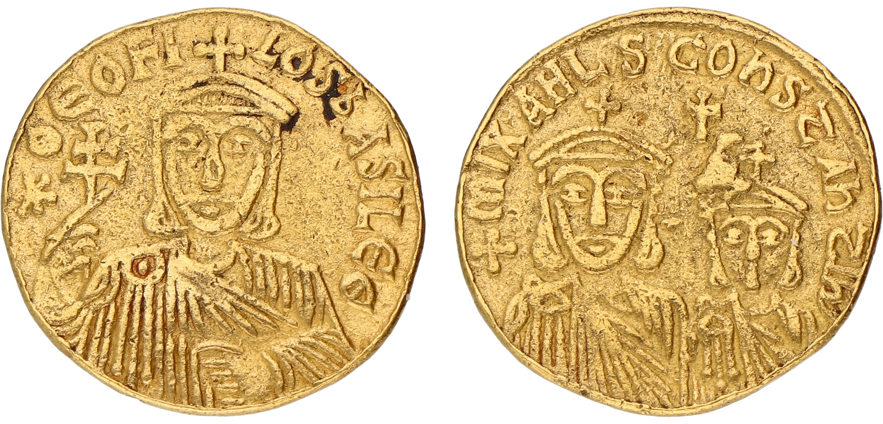 Byzantine Empire. Constantinople. Theophilus. Solidus. ND (829 - 842 AD). VF