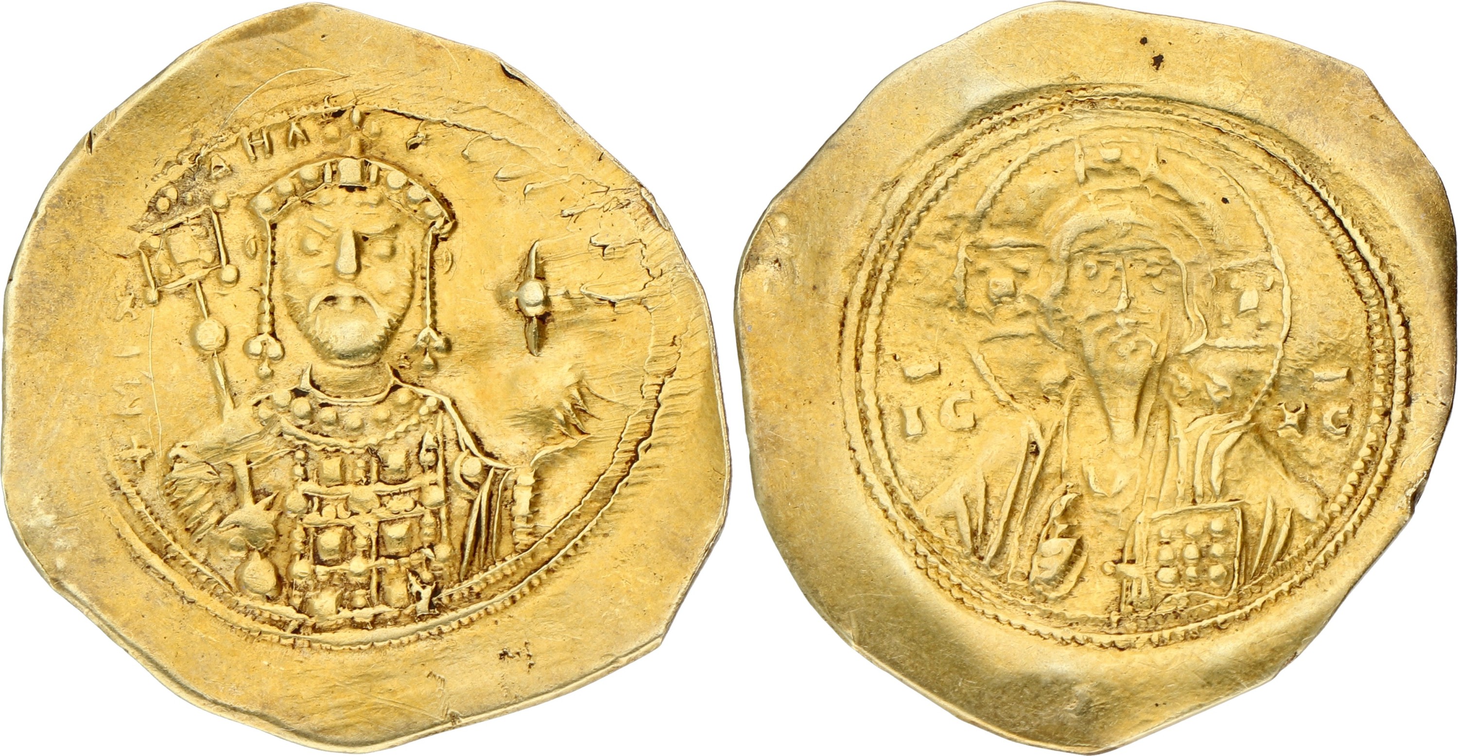Byzantine Empire. Constantinople. Michael VII Ducas. Histamenon. ND (1071 - 1078 AD). VF