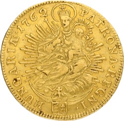 Hungary. Kremnitz. Maria Theresia. Ducat. 1762 KB. VF