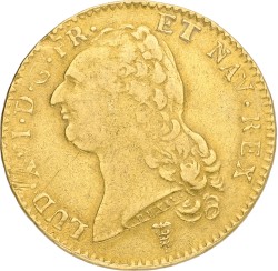 France. Kingdom. Louis XVI. 2 Louis d'or. 1789 K. VF