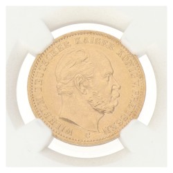German states. Prussia. Wilhelm I. 20 Mark. 1873 C. MS 64